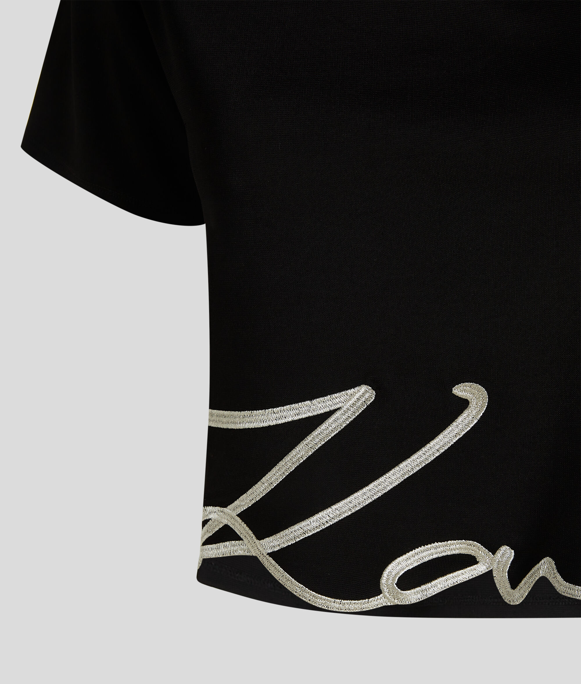 (image for) Impressive ONE-SHOULDER KARL SIGNATURE T-SHIRT